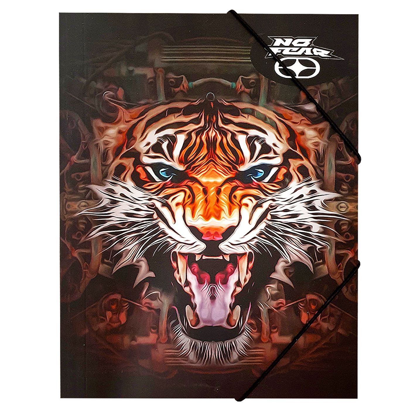 Ντοσιέ Λάστιχο α4 no Fear India Tiger A4