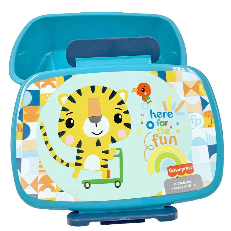 Δοχείο Φαγητού Πλαστικό pp 900ml Tiger Fisher Price 17,5x7x13cm 900ml