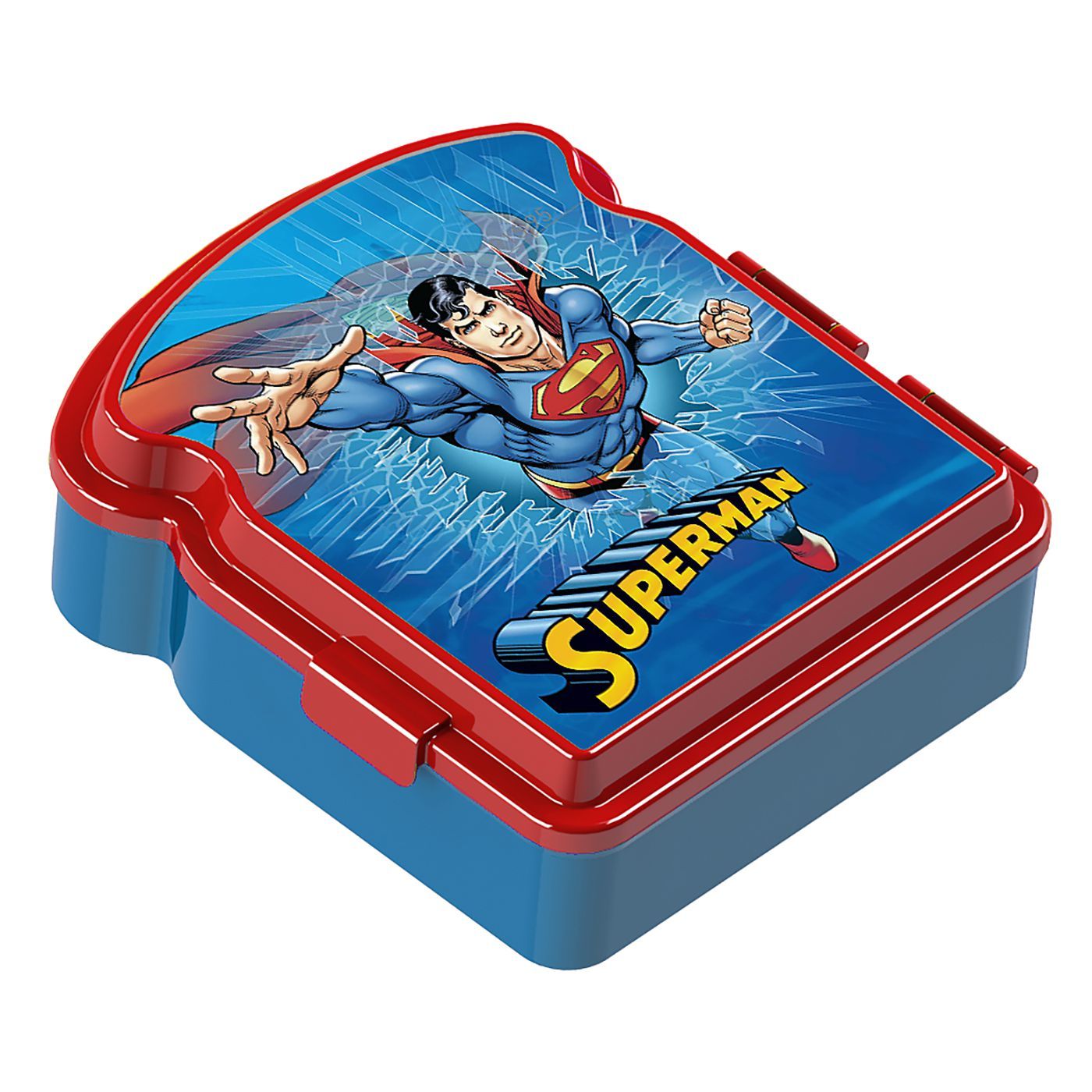Δοχείο Πλαστικό Φαγητού Superman 16.5x15x5.5cm