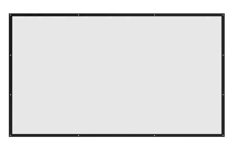 BRATECK οθόνη προβολής projector τοίχου PEGA100, 221x124cm, 16:9/100", fixed