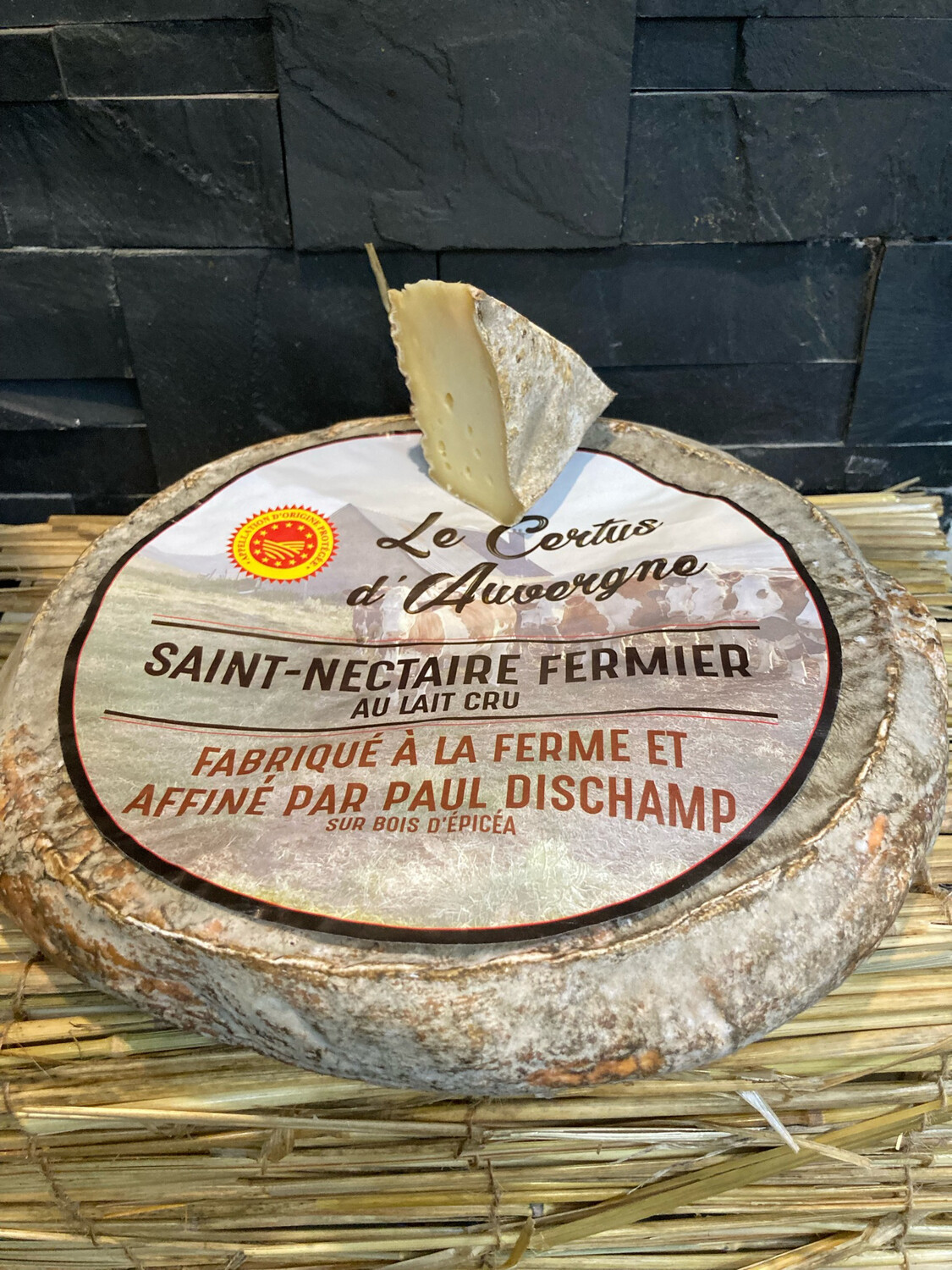Saint Nectaire leche cruda