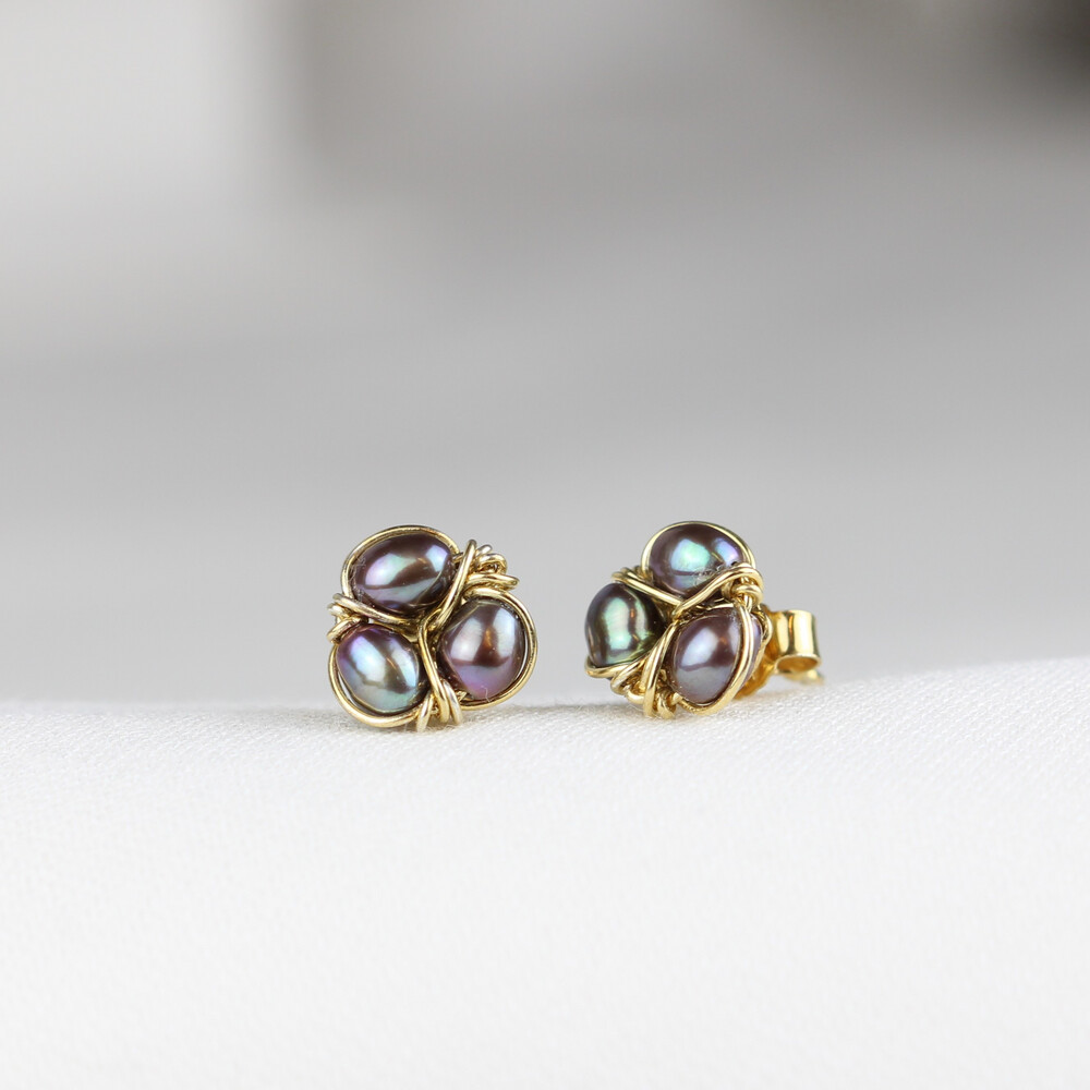 Ørestikkere i 8 karat guld