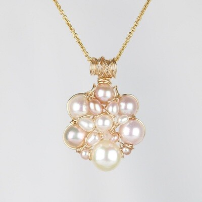 Kulturperler og 8 karat guld