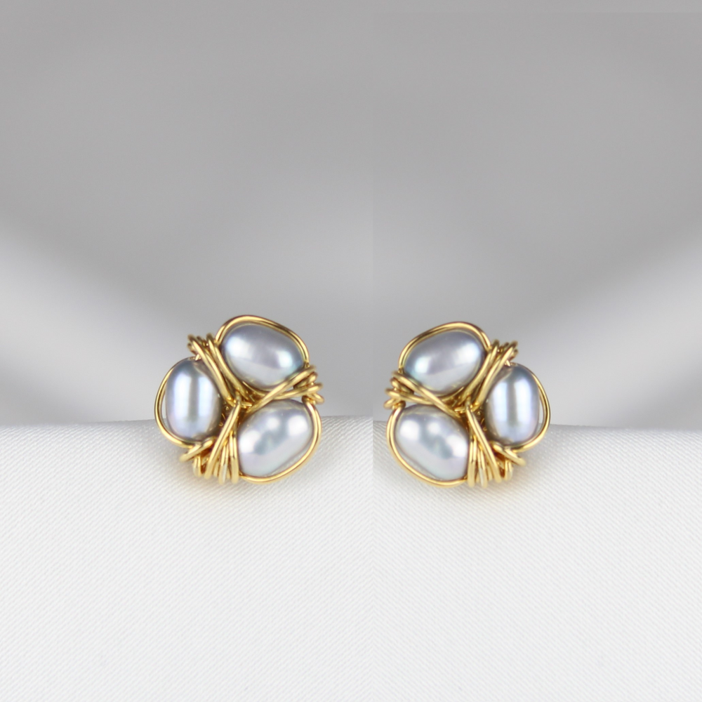 Ørestikkere i 8 karat guld