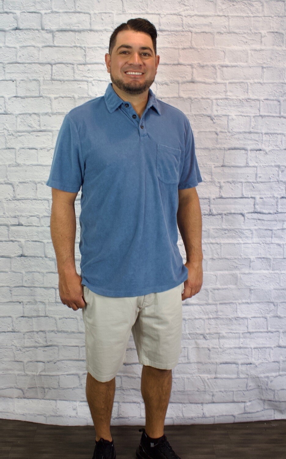 TERRY S/S 1PKT POLO