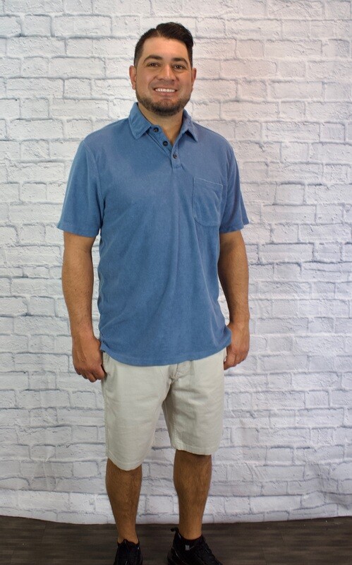 TERRY S/S 1PKT POLO