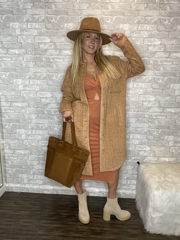 MS CAMEL GWEN JACKET