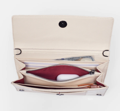 HAMMITT CROSSBODY CLUTCH ALABASTER GLAZE