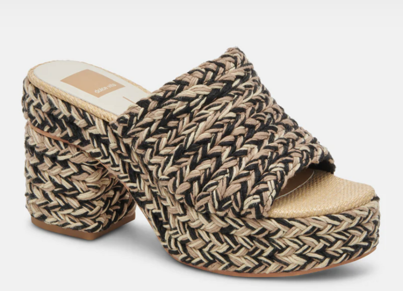 DV LADY BLK/ MULTI WOVEN