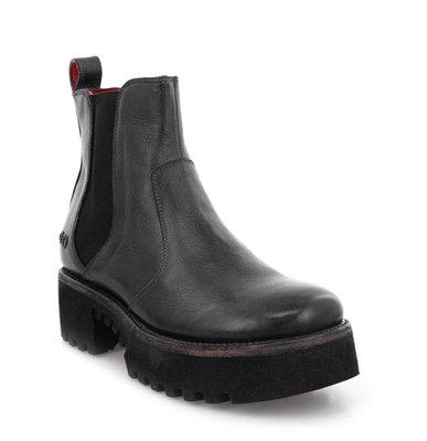 BEDSTU VALDA HI BOOT BLK RUSTIC