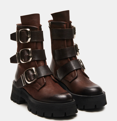 SM ROLAND BROWN LEATHER