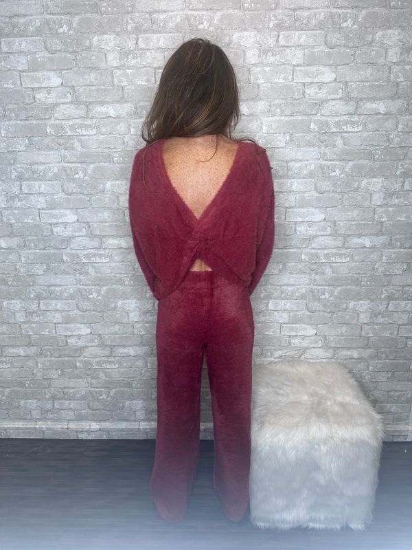 PJS RED COXY HOLIDAY SPIRIT PANT