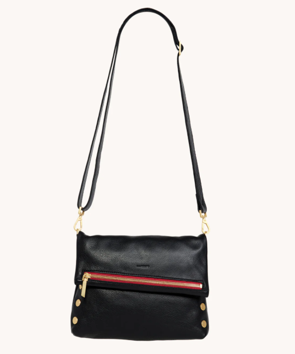 HAMMITT VIP MED BLK BG R ZIP