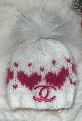 DD HANDMADE LV BABY HATS