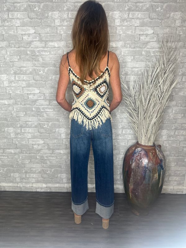 KUT SIENNA WIDE JEAN HR CUFF