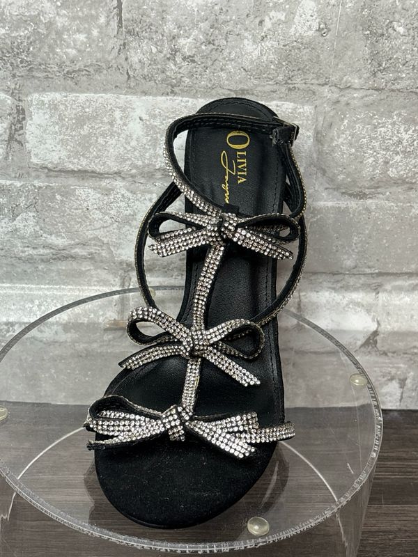 JOIA CLASSY BOWTIE HEEL BLK