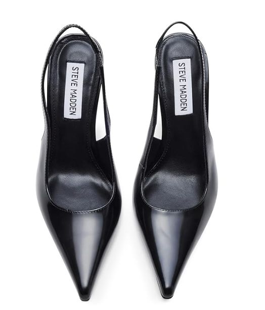 SM REYES SLING BACK BLACK