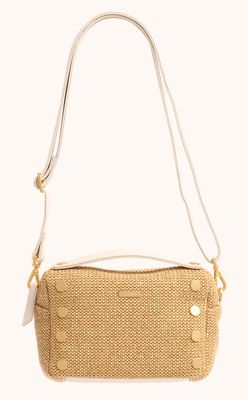 HAMMITT EVAN CROSSBODY SML CALLA WHITE LILY RAFIA