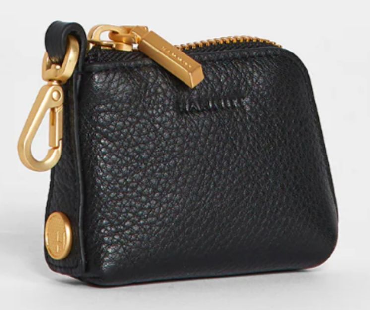 HAMMITT SYD POUCH BLK-BG RED ZIP