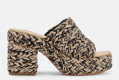 DV LADY BLK/ MULTI WOVEN