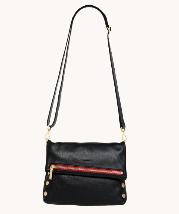 HAMMITT VIP MED BLK BG R ZIP