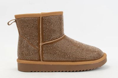 CCOCCI PRESLEY TAUPE SPARKLE BOOTIE