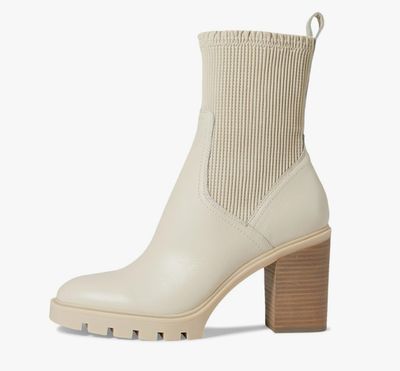 DOLCE VITA MARNI H20 LEATHER BOOT / IVORY