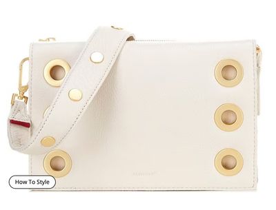 HAMMITT MONTANA CLUTCH SML CALA LILY WHT