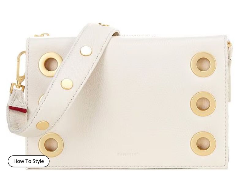 HAMMITT MONTANA CLUTCH SML CALA LILY WHT