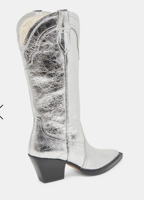 DOLCE VITA RASIMA SILVER BOOTS
