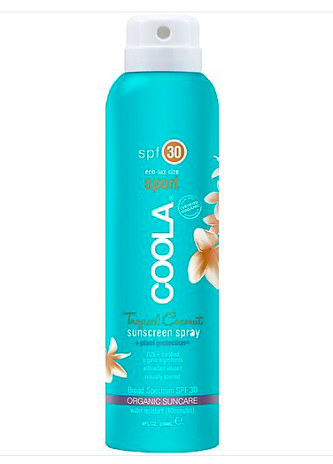 Spray pour le corps Coconut FPS 30 Coola Spray pour le corps Coconut FPS 30 Coola