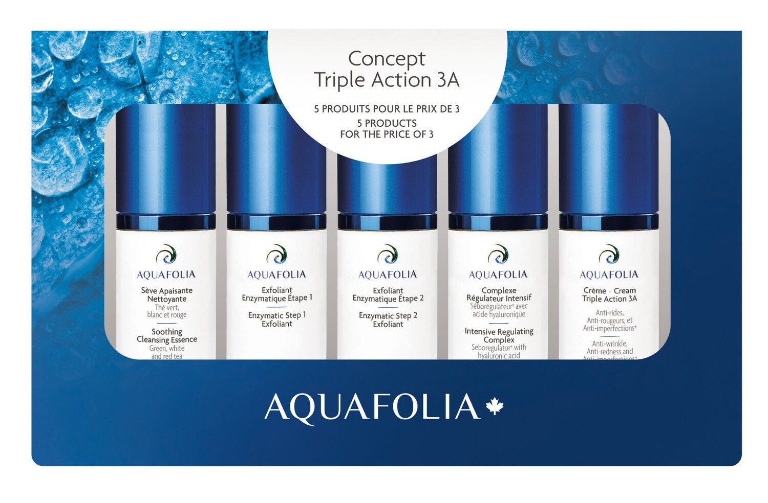 Coffret Découverte Fluide Triple Action 3A Coffret Découverte Fluide Triple Action 3A
