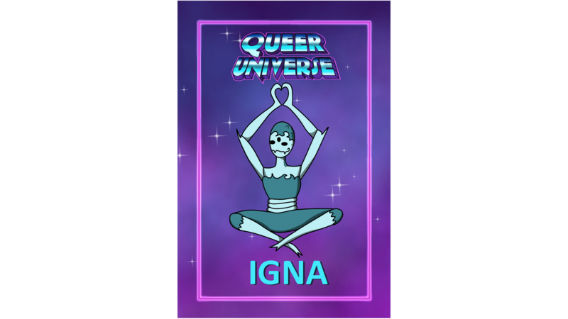 Igna Acrylic Pin