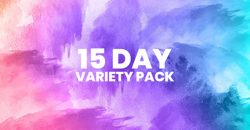 15 day variety pack