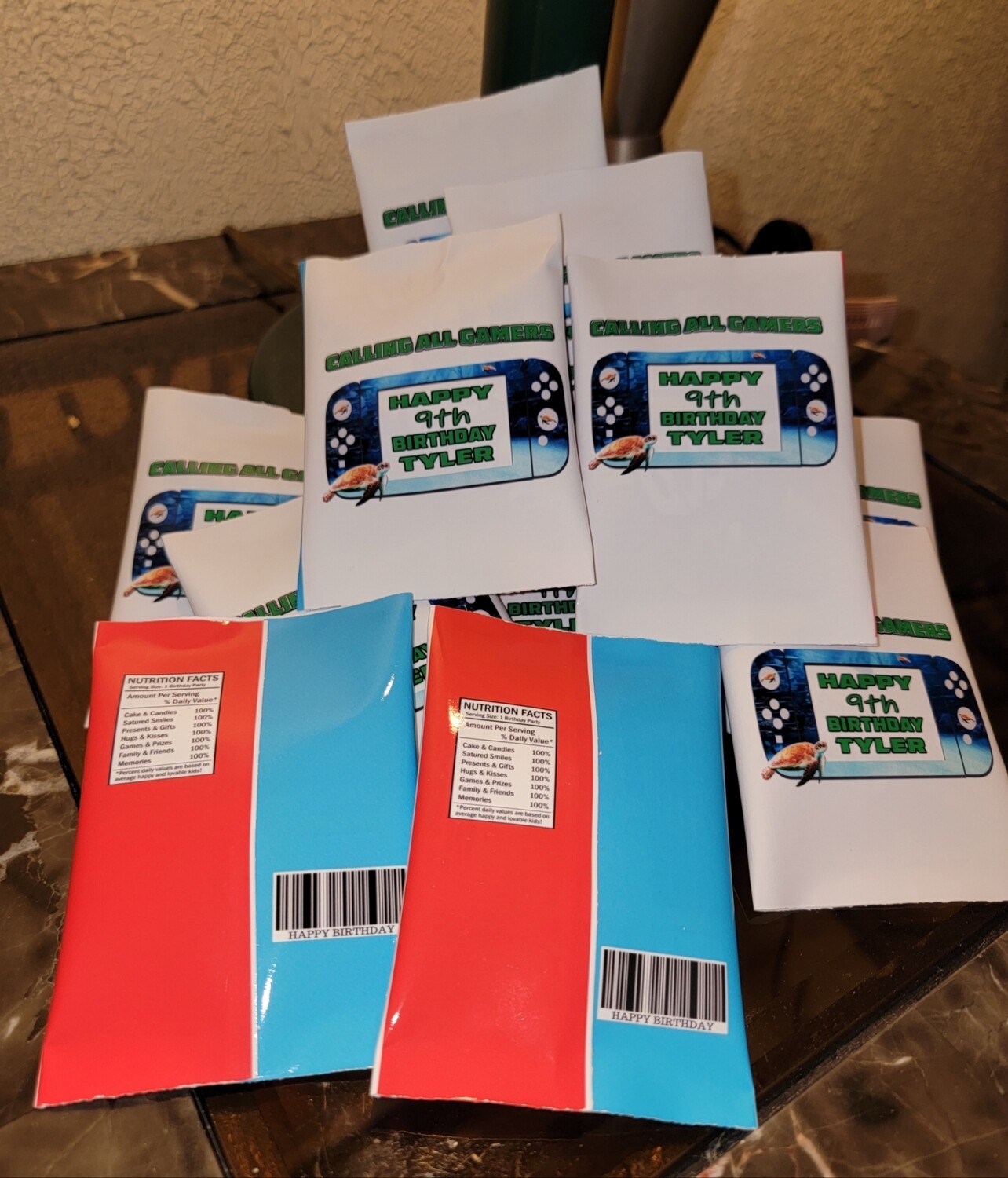 Fruit Snack Wrappers (Custom)