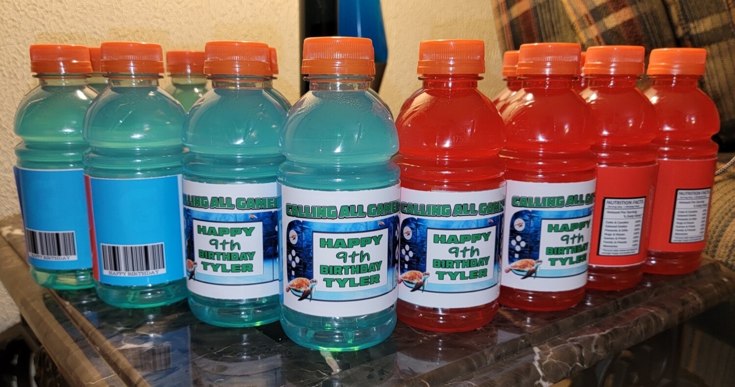 Sports Drink Label (Custom)