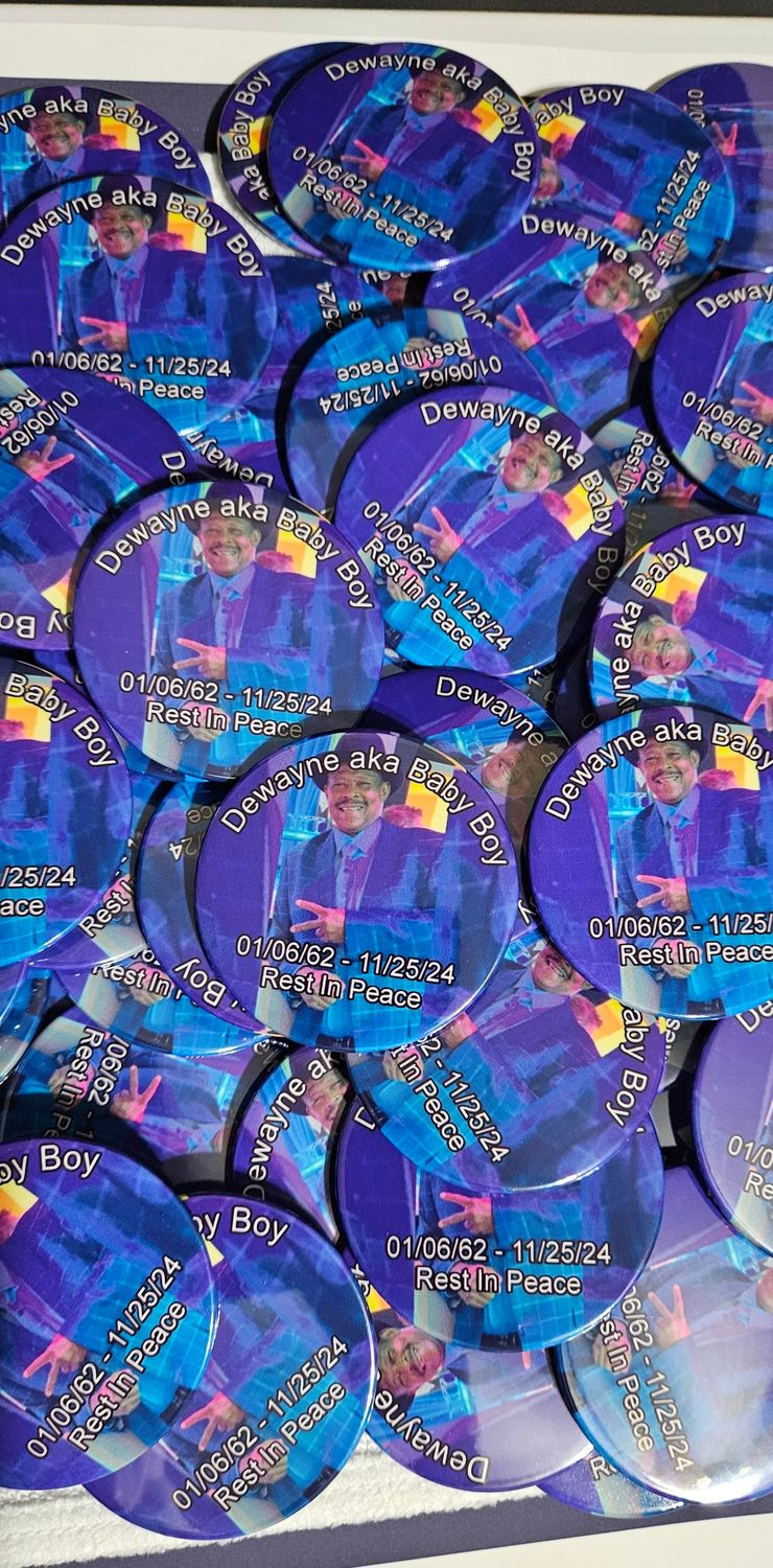 2.25&quot; Round Buttons (Custom)