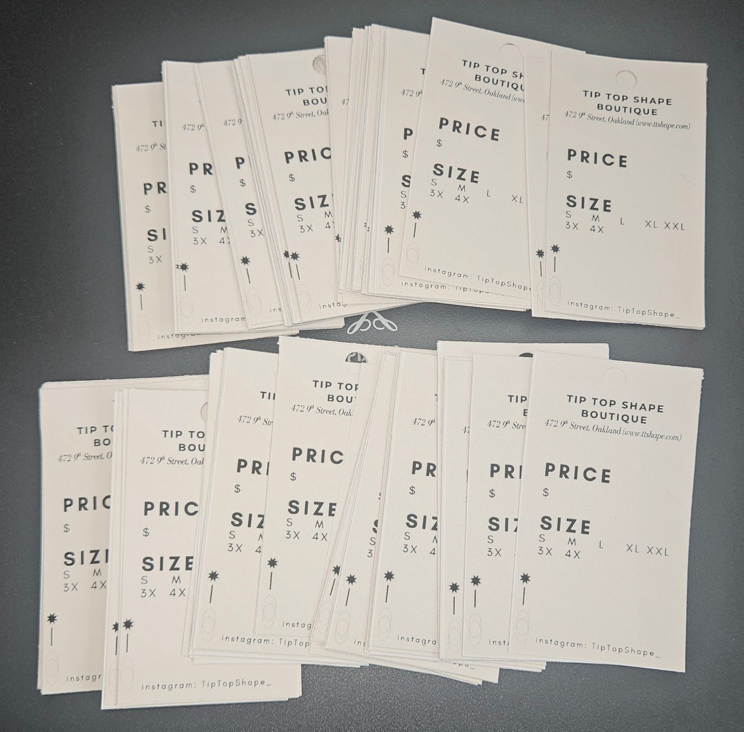 Clothing Tags (Custom)