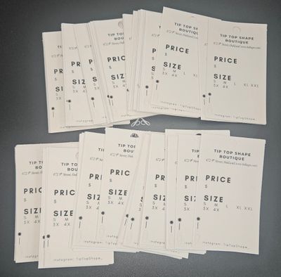 Clothing Tags (Custom)
