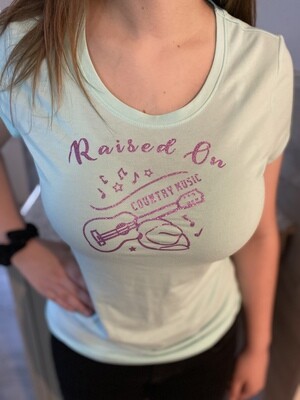 Raised on Country Music Tee