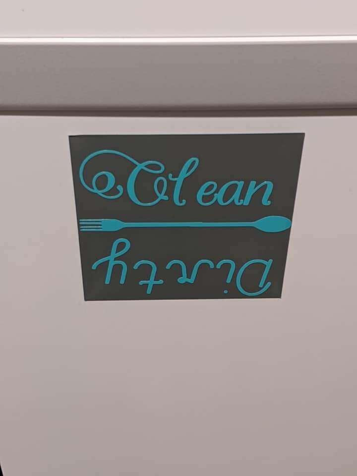 Clean / Dirty Dishwasher Magnet