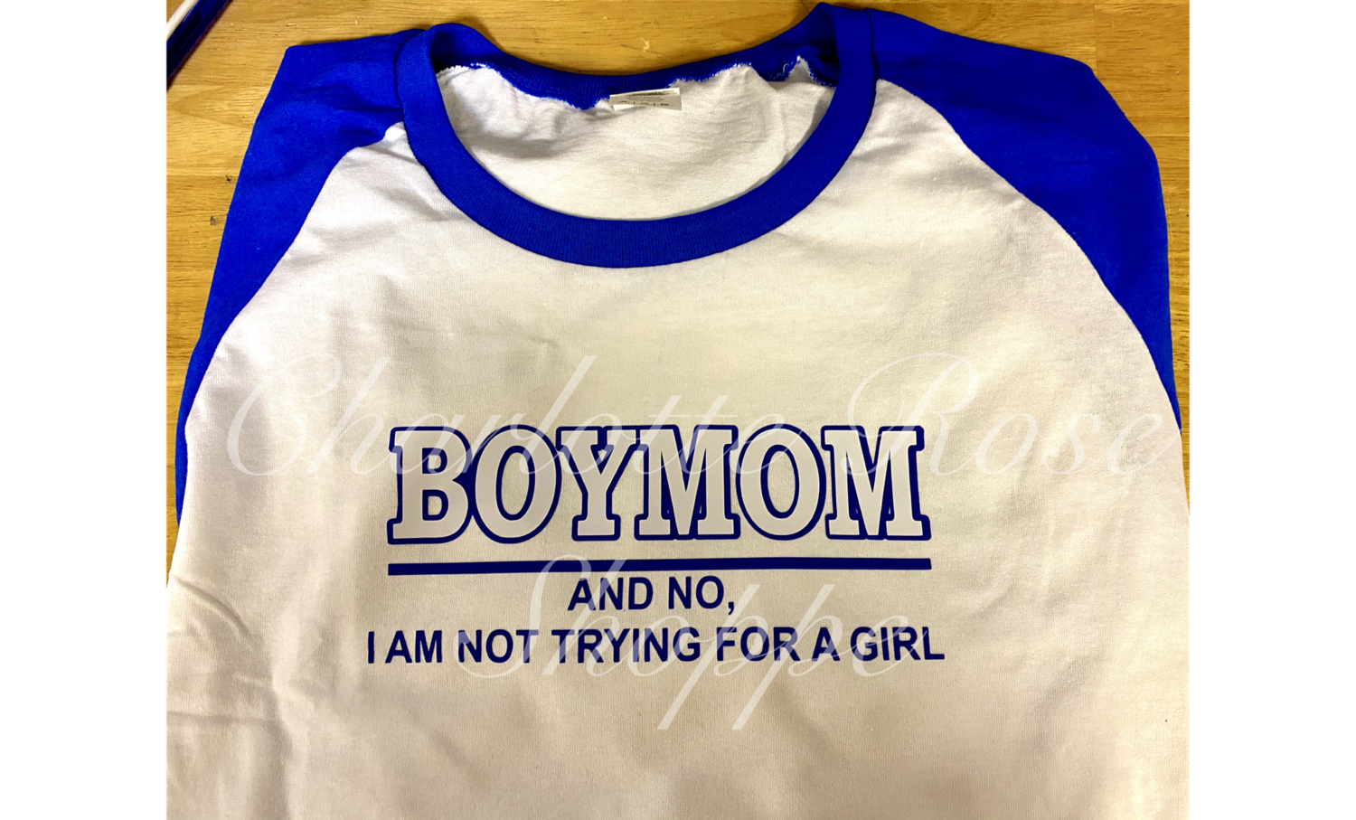 Boy Mom Raglan Shirt