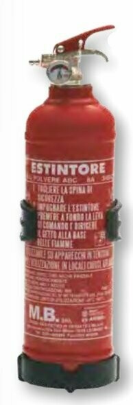 ESTINTORE PORTATILE A POLVERE DA 1 KG