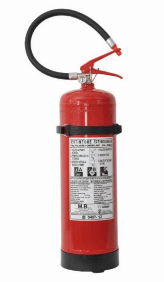 ESTINTORE PORTATILE A POLVERE ABC DA 12 KG MED