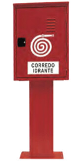 CASSETTA CORREDO IDRANTI SOPRASSUOLO SINGOLA (NORMA UNI 10779)