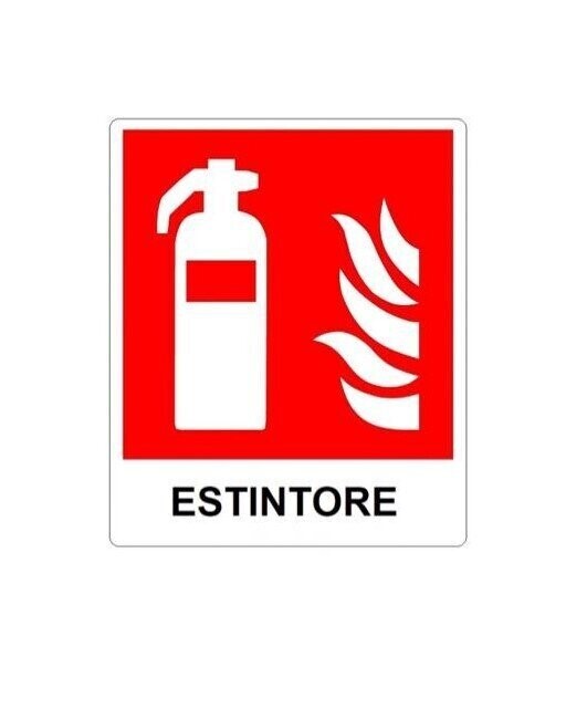 CARTELLO ESTINTORE