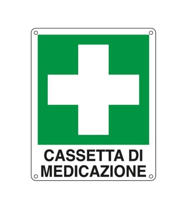 CARTELLO CASSETTA DI MEDICAZIONE