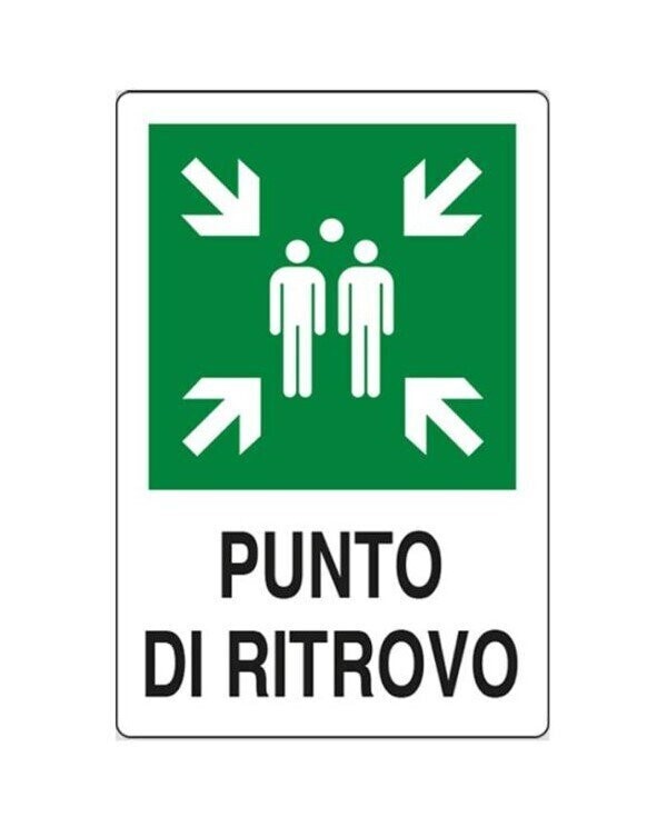 CARTELLO PUNTO DI RITROVO