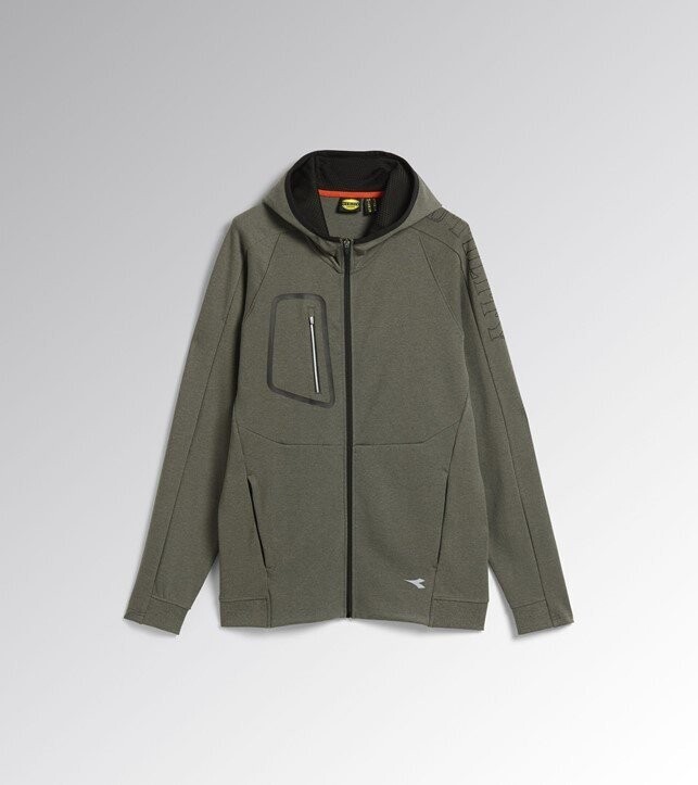 SWEAT CROSS FZ, Colore: forest night
