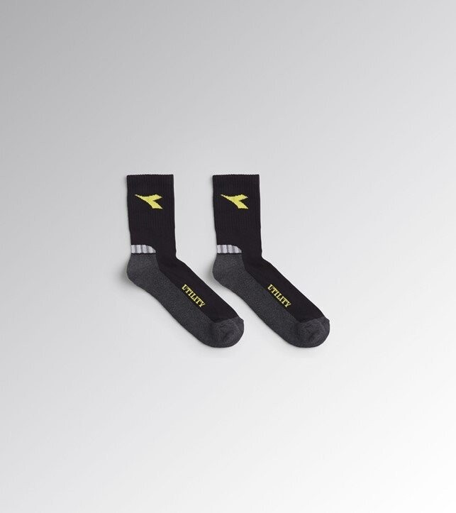 COTTON SUMMER SOCKS colore black/dark gull grey